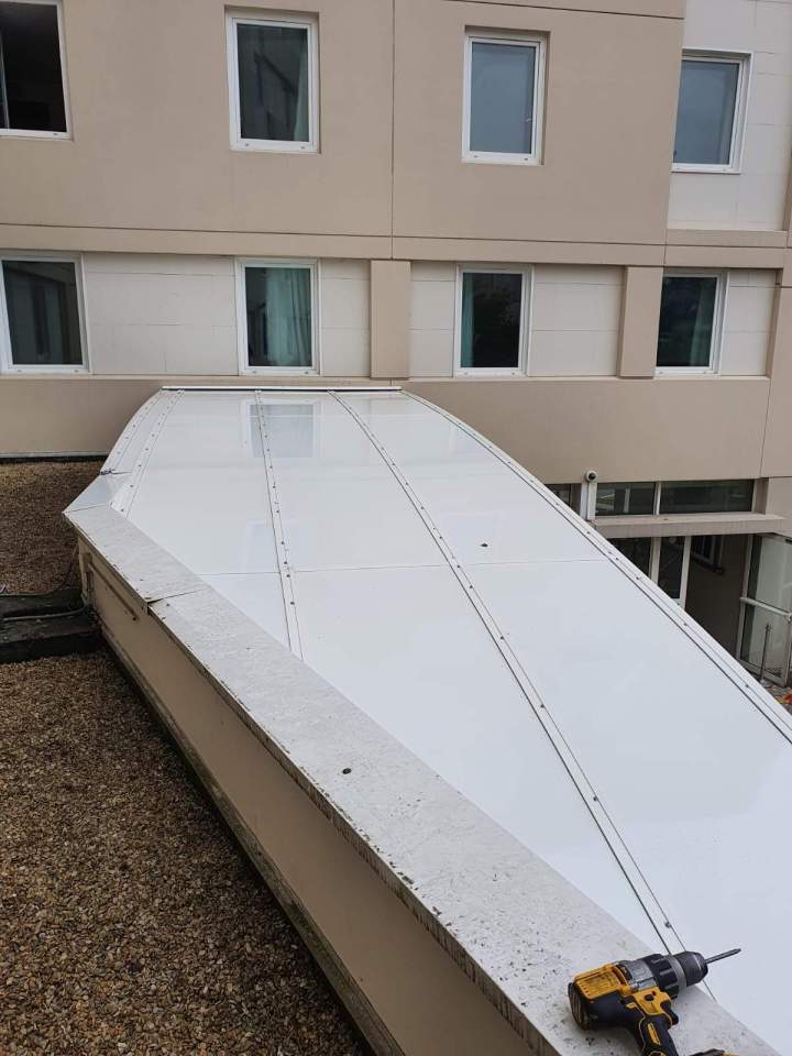 Entretien complet du toit de la véranda