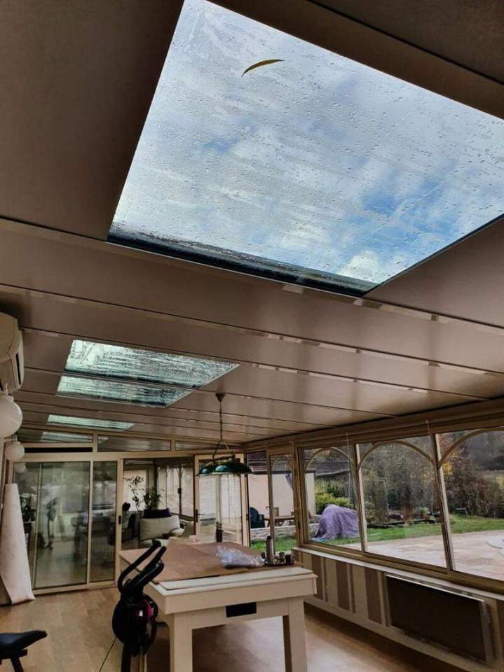 Puits de lumières véranda Les Yvelines