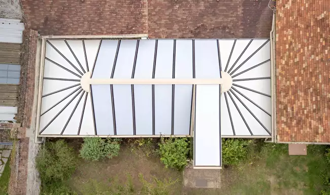 Remise en état de toiture de véranda